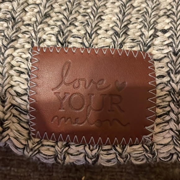 Love your melon knit hat, new - Picture 2 of 6